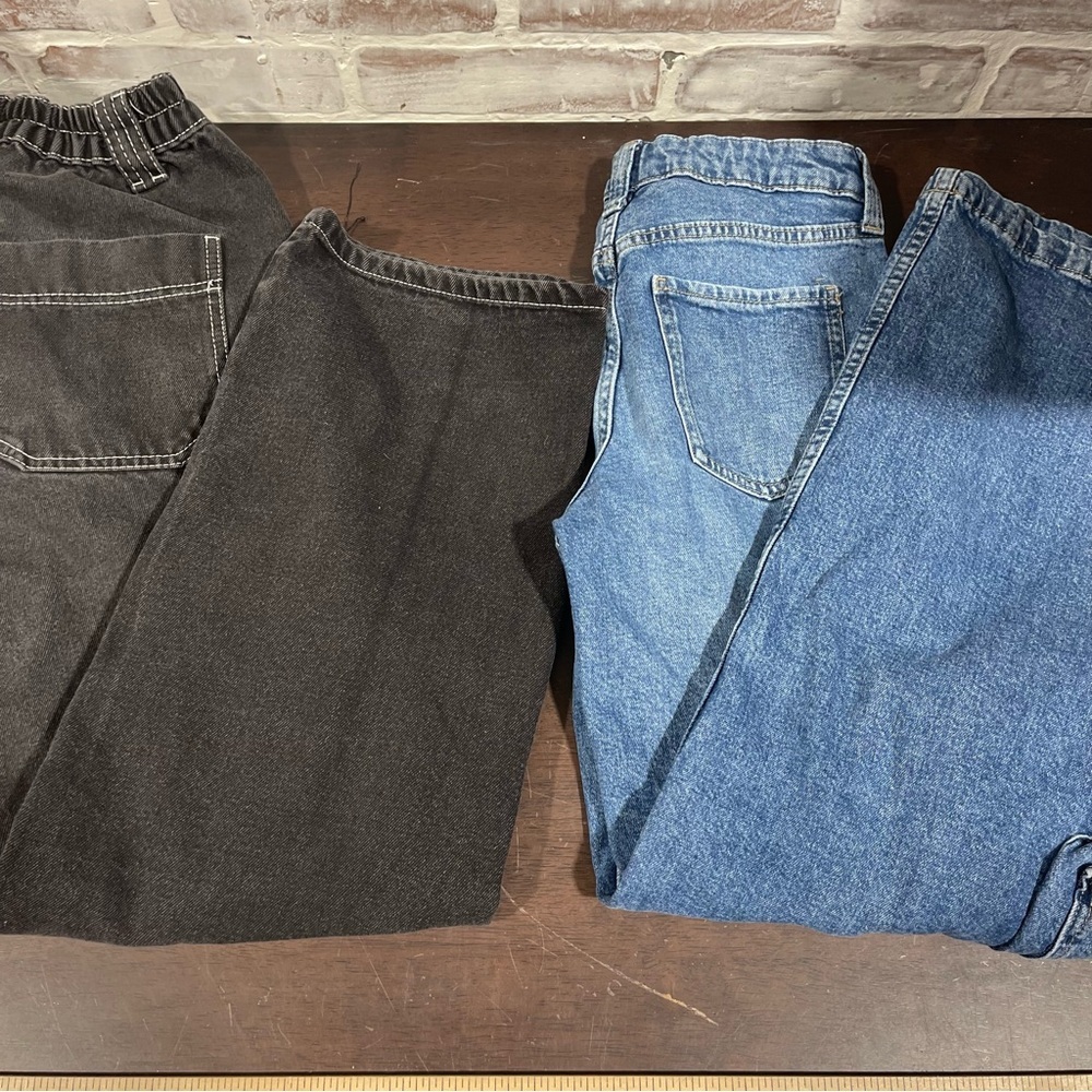 Cargo wide leg Jean bundle kids size 14